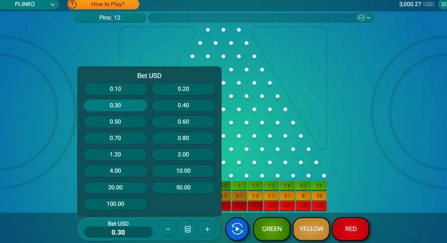 Plinko game demo